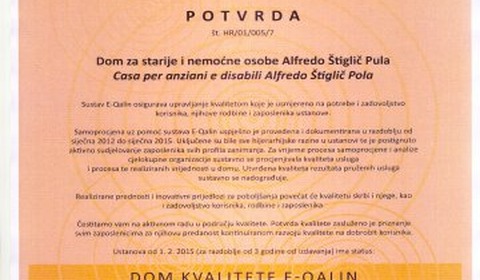 E-QALIN Standardi kvalitete socijalnih usluga