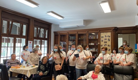 Posjeta Gradskog društva Crvenog križa Križevci Gerontološkom centru Vila Trapp